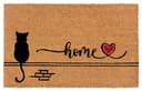 HANSE Home Fußmatte Kokos Cat Home | Braun
