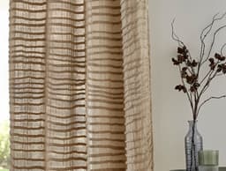 Kutti Vorhang Crinkle allover | Beige