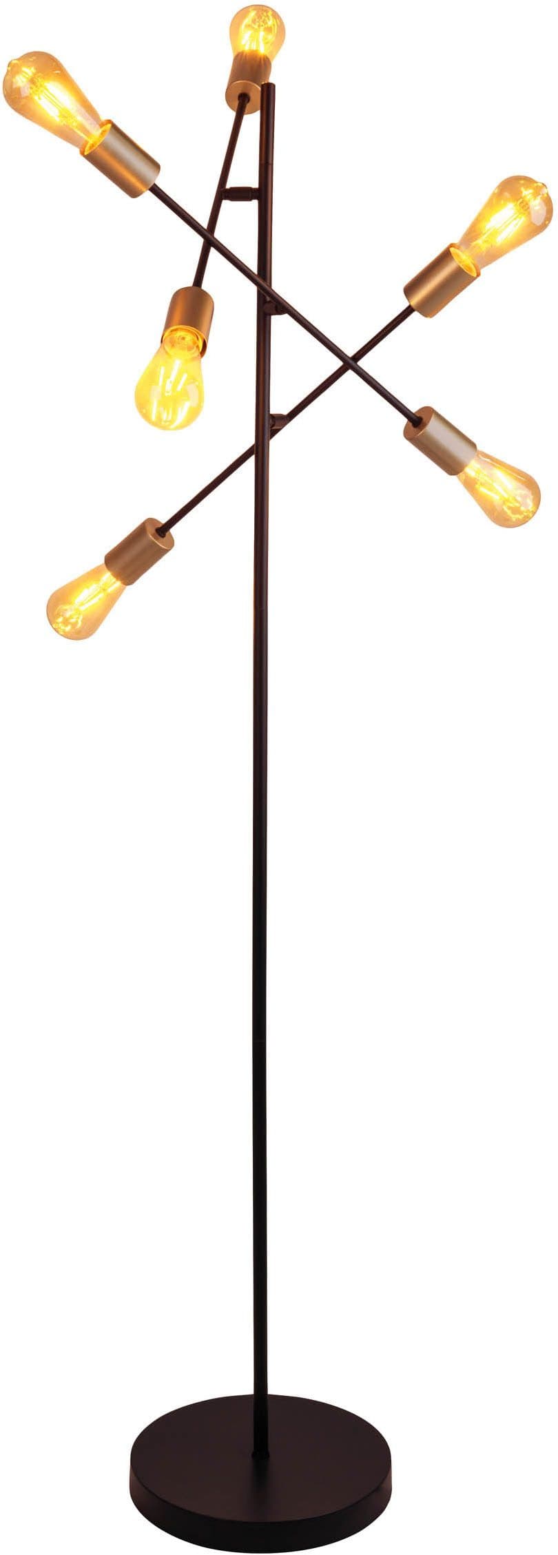 Näve Stehlampe Modo | Schwarz