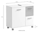 welltime Waschbeckenunterschrank Katta | Grau 4