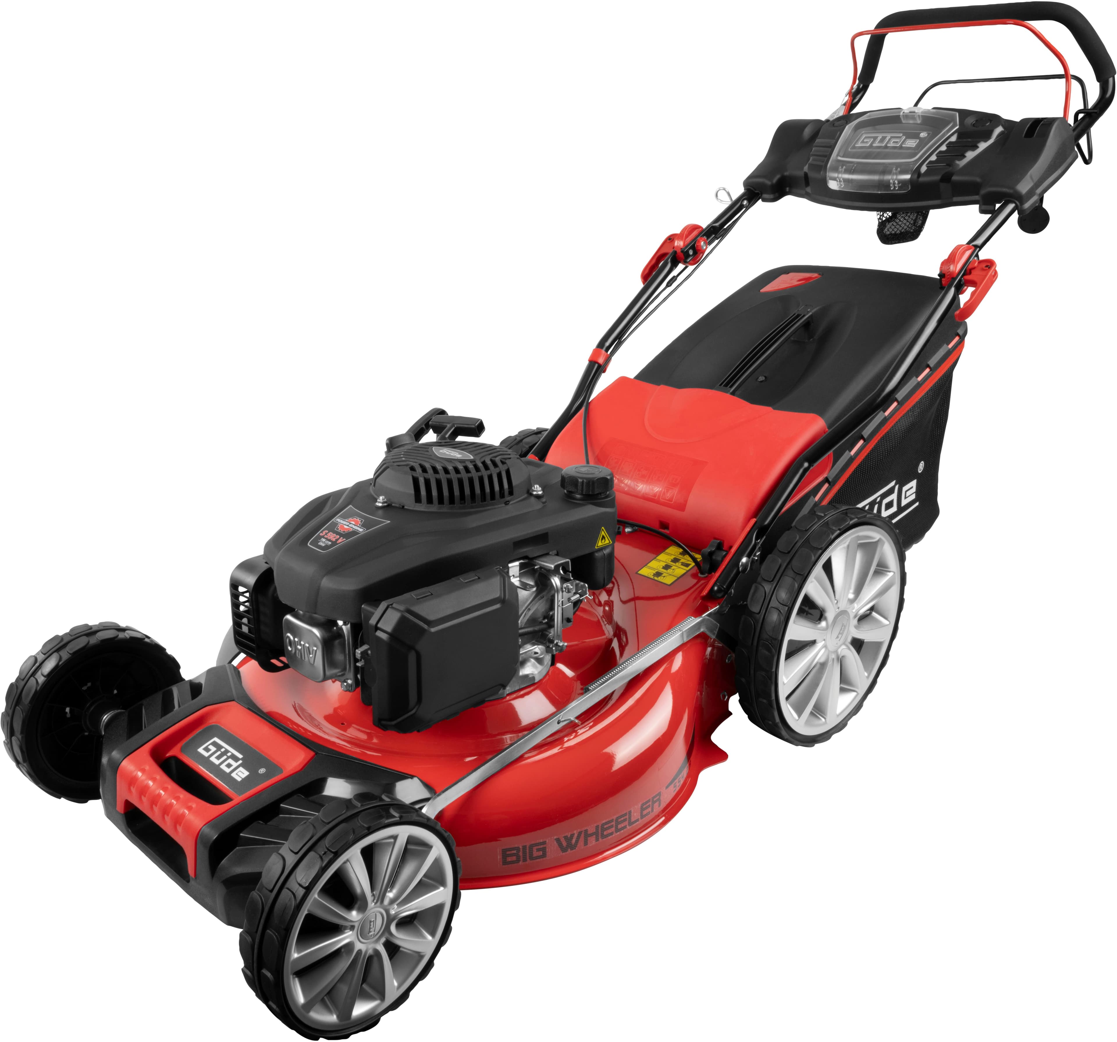 G
uevoacute;de Benzinrasenm
uevoacute;her BIG WHEELER 554.3 R | Rot