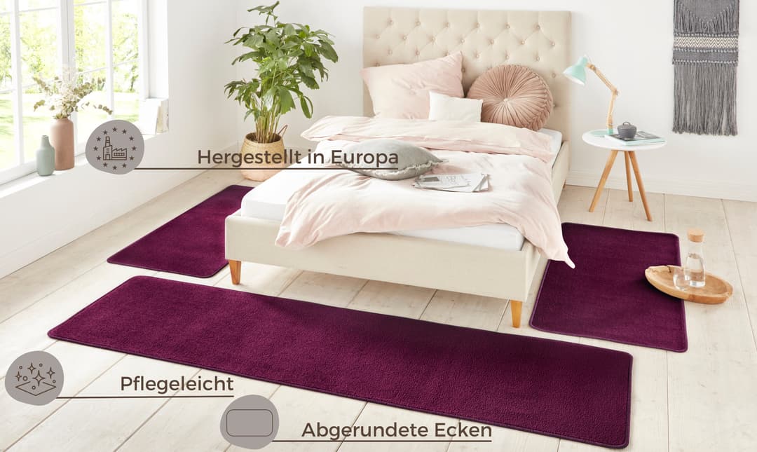 HANSE Home Bettumrandung Shashi | Lila