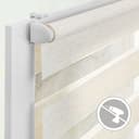 Doppelrollo Duo Rollo Klemmfix | Beige 5