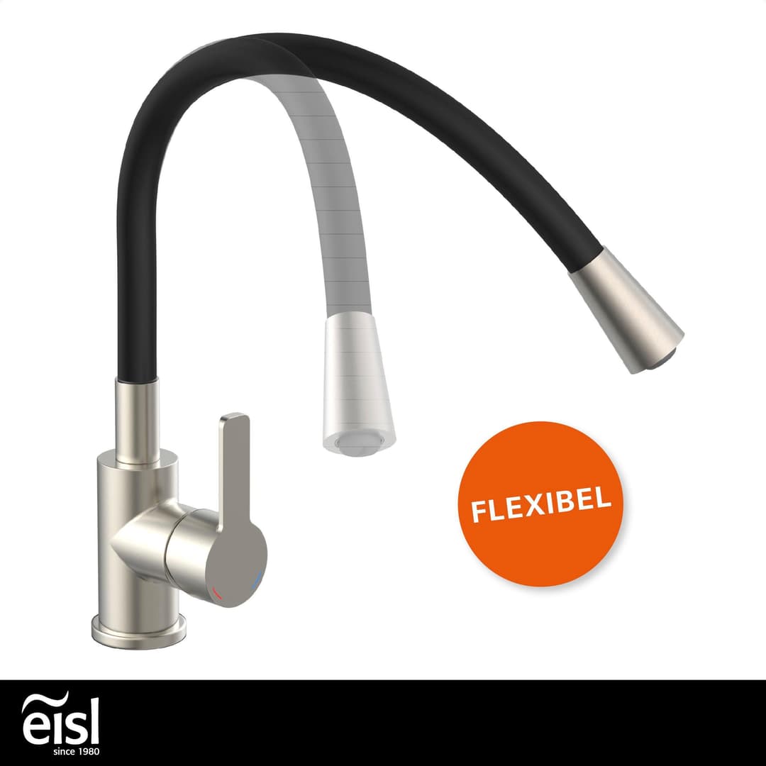 Eisl Spültischarmatur Flexo | Schwarz