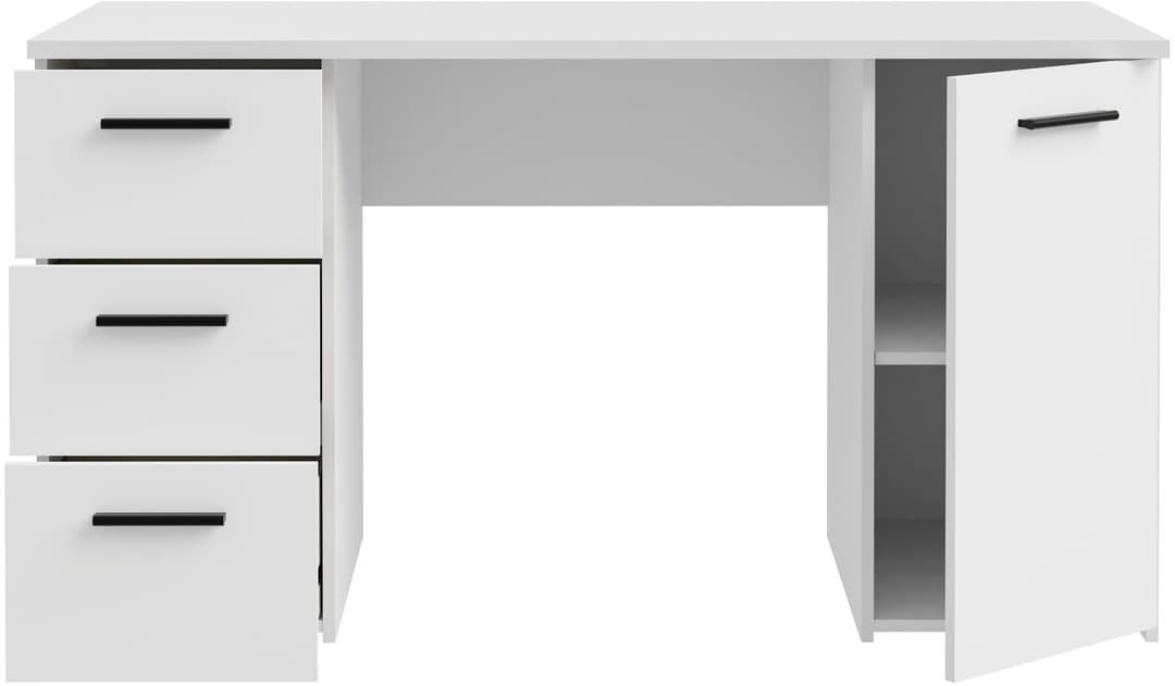 FORTE Schreibtisch Neuss | Weiß
