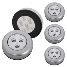 Briloner Leuchten LED Push Light | Grau