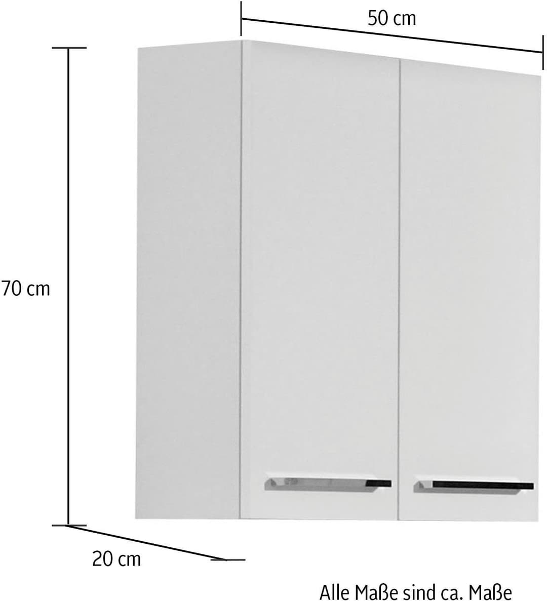 Saphir Hängeschrank Quickset 335 | Weiß