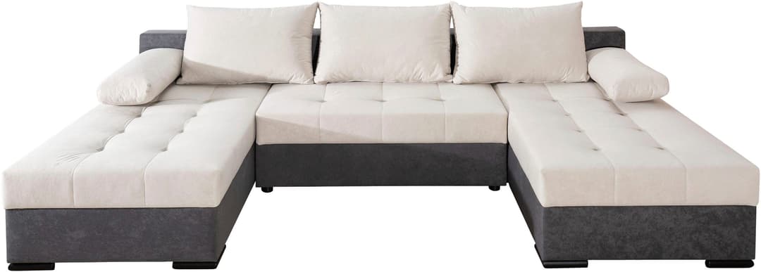 COLLECTION AB Wohnlandschaft Josy U-Form | Grau
