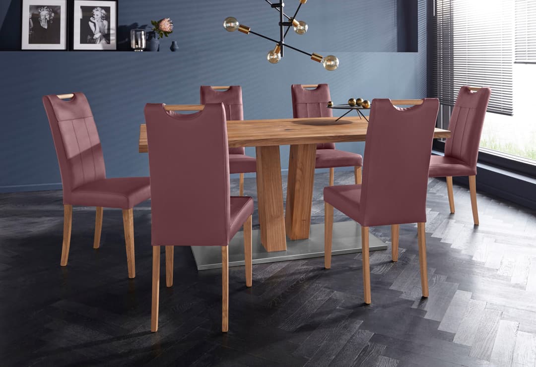 Home affaire Esszimmerstuhl Roberta | Rot