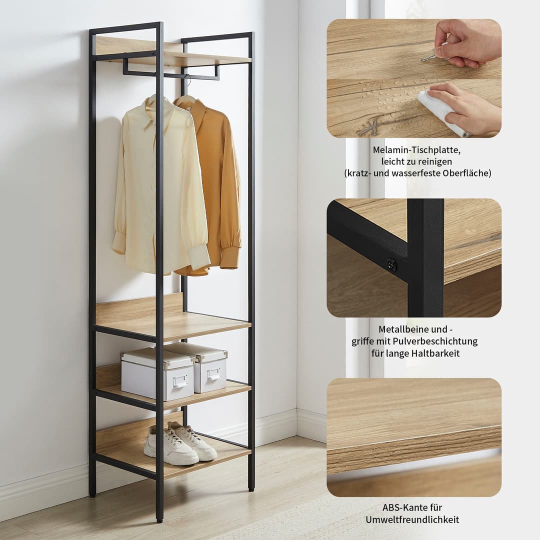OTTO home Garderobenschrank Tayler | Holztöne