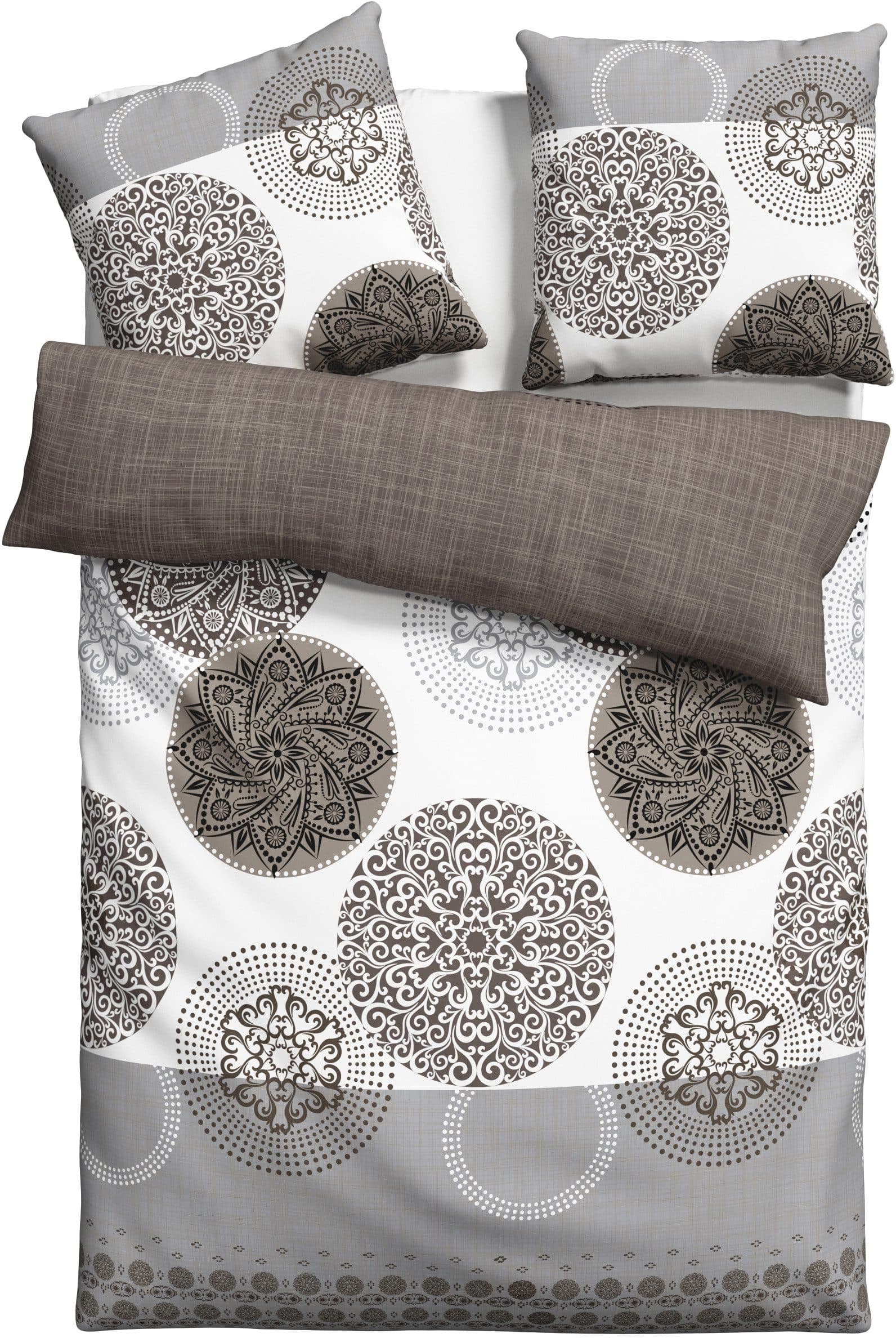 OTTO home Bettwäsche Tesso | Grau
