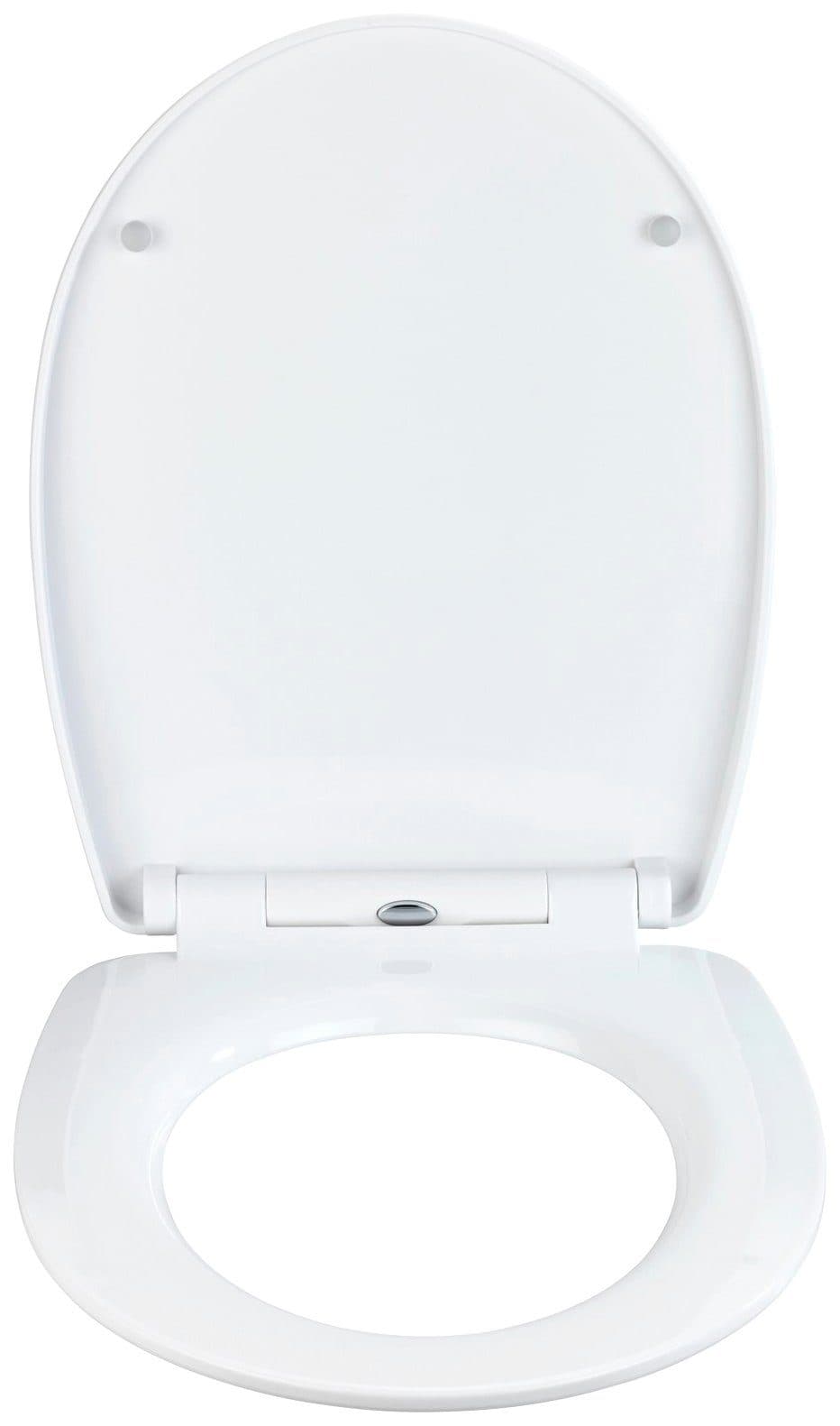 WENKO WC-Sitz Terrazzo High Gloss | Mehrfarbig