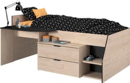 Parisot Hochbett Milky | Holztöne