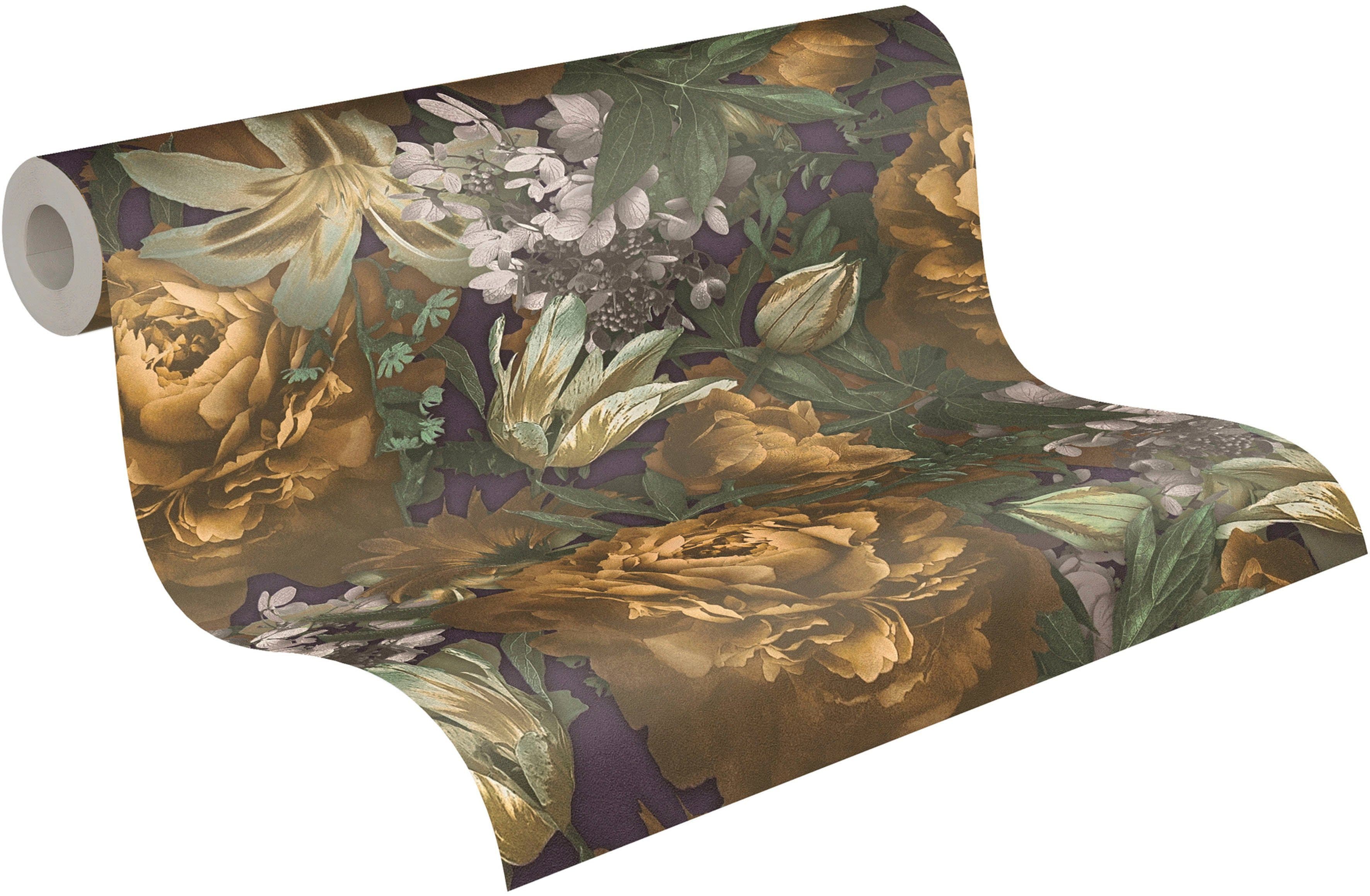A.S. Création Vliestapete PintWalls Rosen Floral | Mehrfarbig
