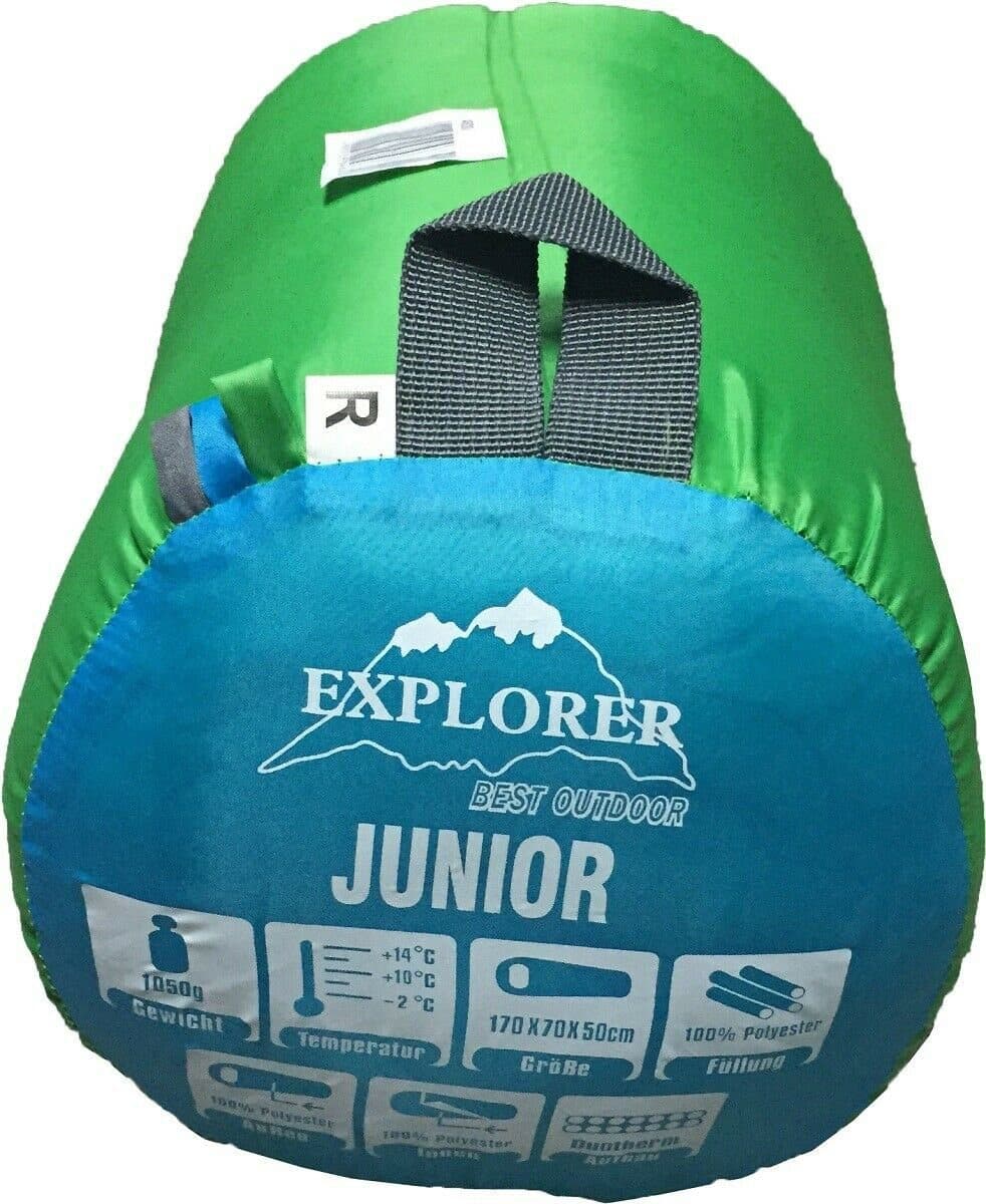 EXPLORER Kinderschlafsack Junior | Mehrfarbig