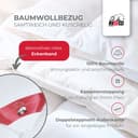 RIBECO Daunenbettdecke Johanna | Weiß 3