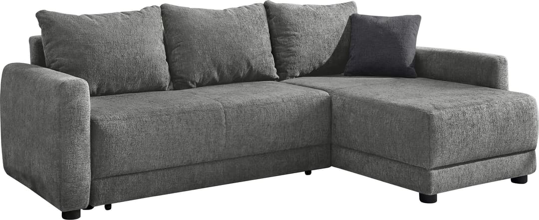 Jockenhöfer Gruppe Ecksofa Venezia L-Form | Grau