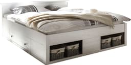 Home affaire Bett California Doppelbett | Weiß