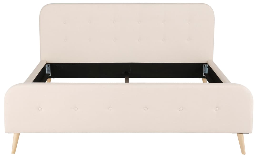 Home affaire Polsterbett Amrum | Beige