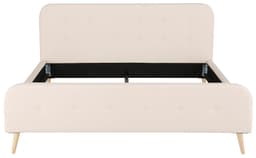 Home affaire Polsterbett Amrum | Beige