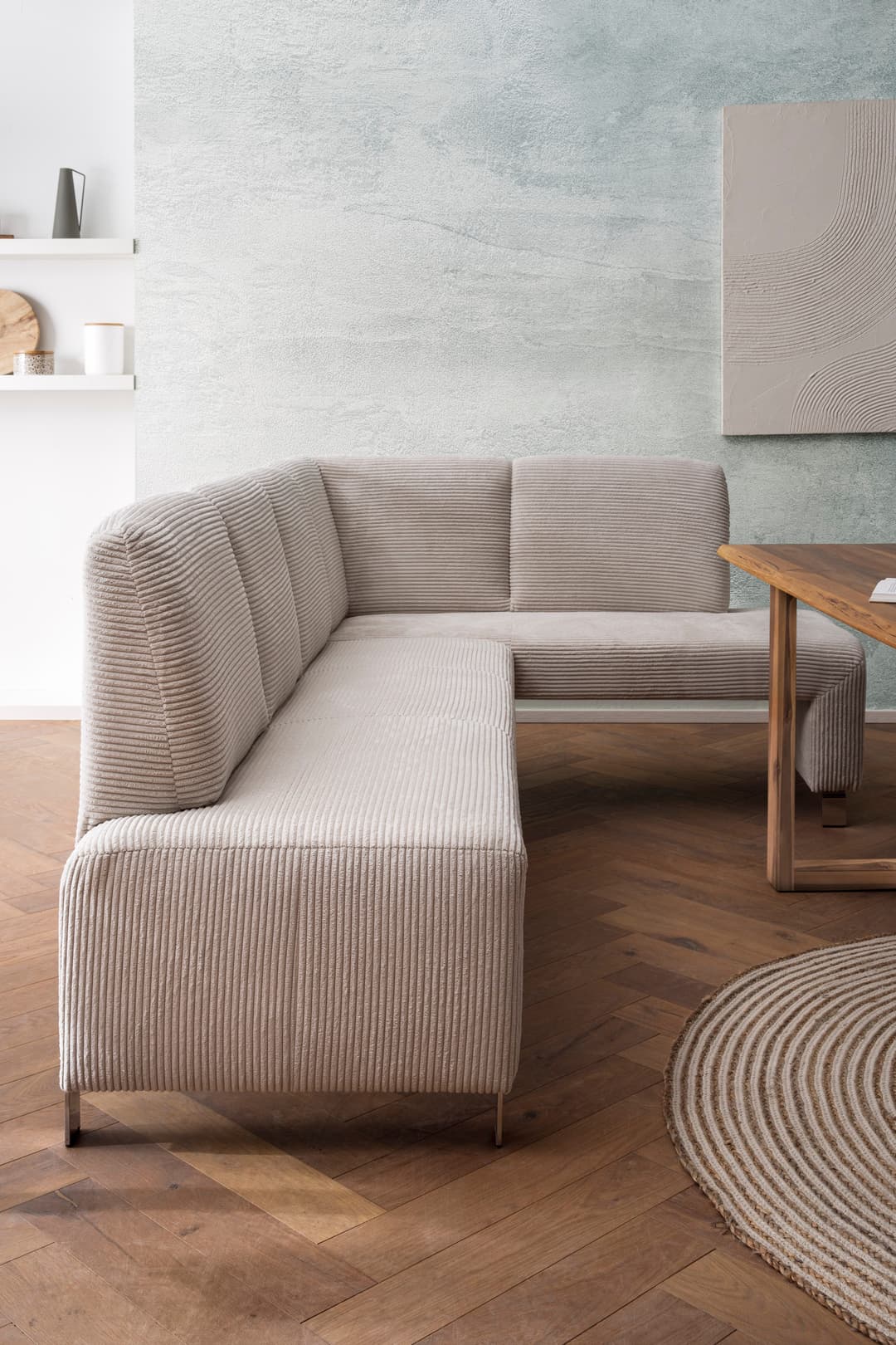 exxpo - sofa fashion Eckbank Intenso | Beige