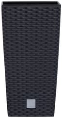 Prosperplast Rato Square 400 Blumentopf | Schwarz