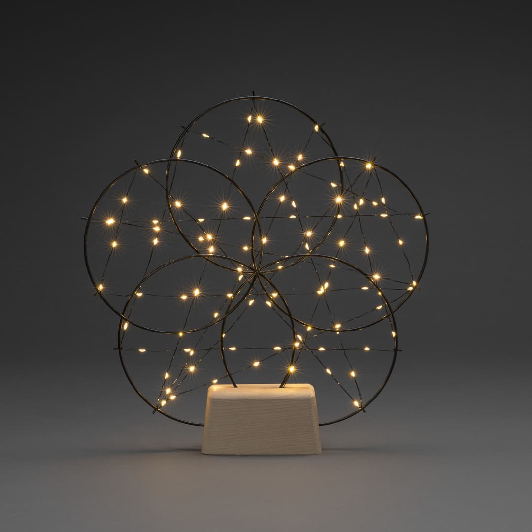 Konstsmide LED Dekolicht Weihnachtsdeko | Schwarz