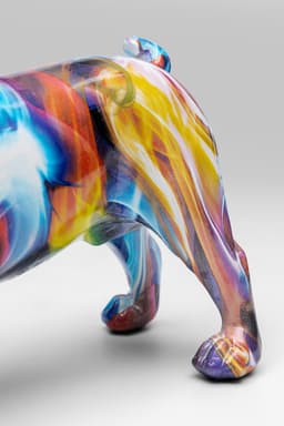 Kare Design Dekofigur Frenchie Bunt 24cm | Mehrfarbig