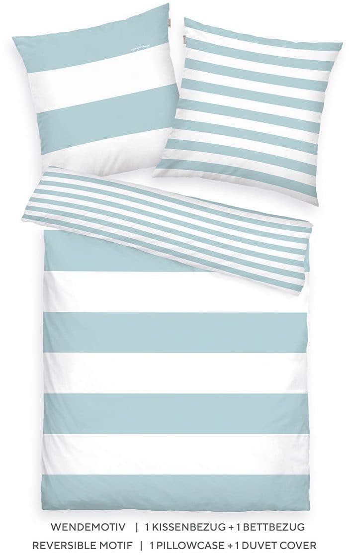 TOM TAILOR HOME Wendebettwäsche SIENA | Grün