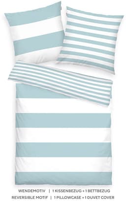 TOM TAILOR HOME Wendebettwäsche SIENA | Grün