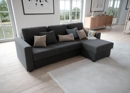 ATLANTIC home collection Ecksofa Dublin | Grau