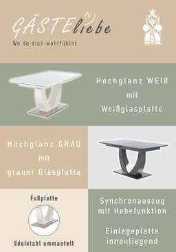 Jockenhöfer Gruppe Esstisch Ulm | Grau
