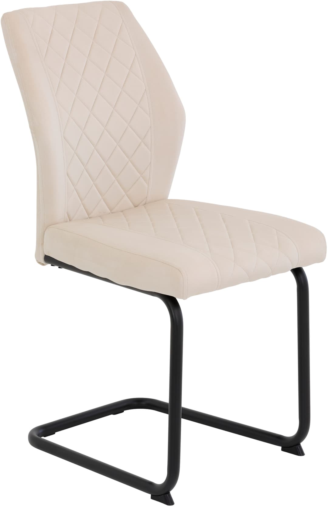 HELADALLAS Freischwinger Stuhl Set | Beige