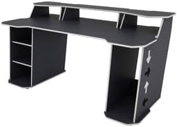 byLIVING Gamingtisch MATRIX | Schwarz