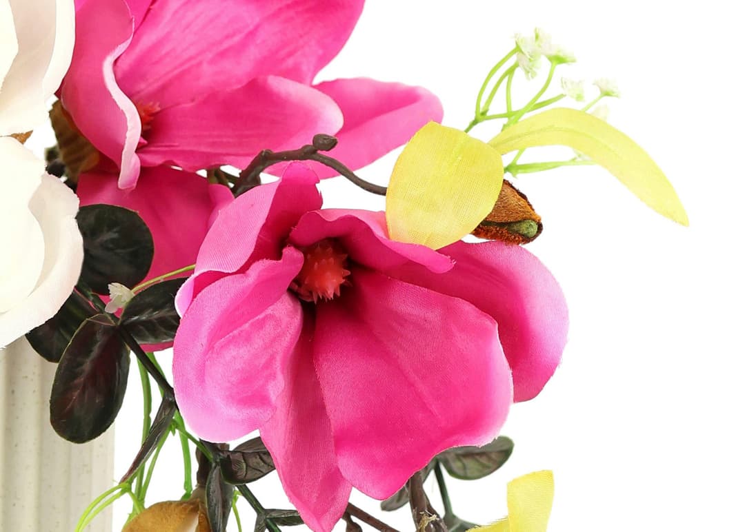 Kunstpflanze Magnolien von I.GE.A. | Mehrfarbig