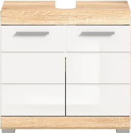 welltime Waschbeckenunterschrank SIENA | Holztöne