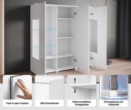 OTTO home Highboard Kenia | Mehrfarbig