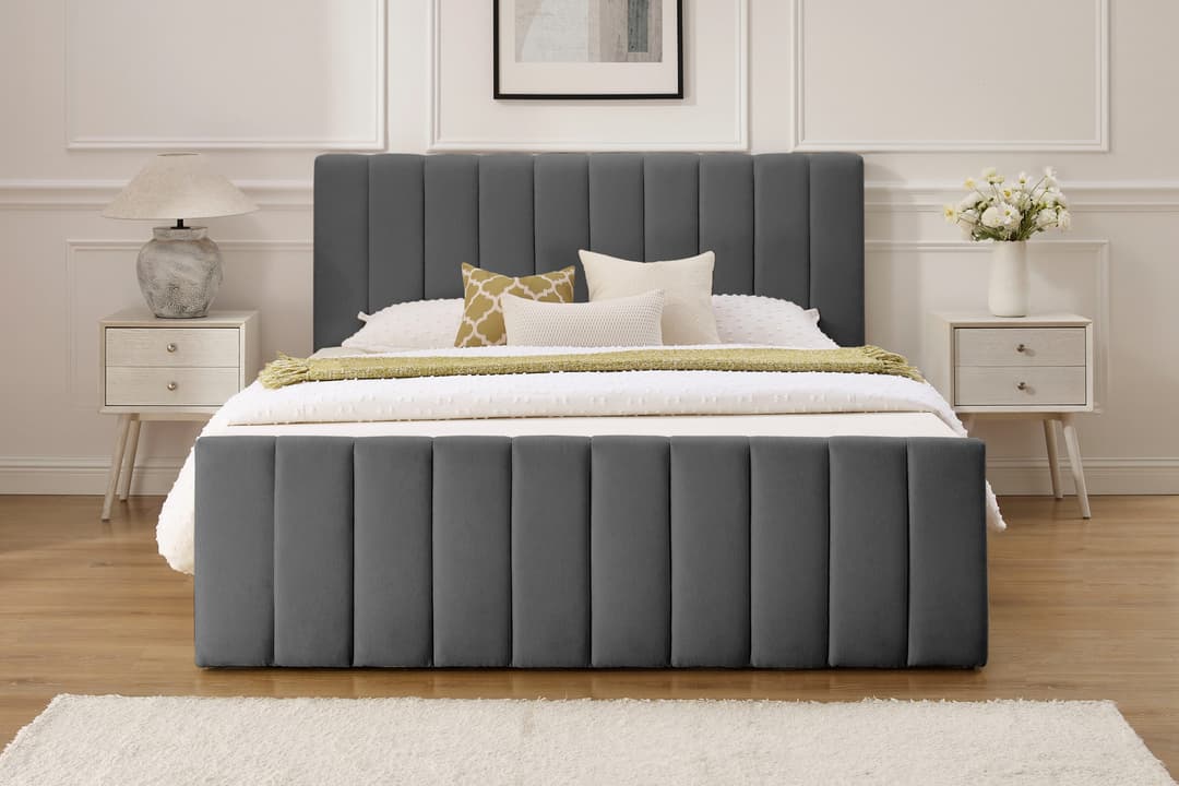 OTTO home Boxbett Yanna | Grau