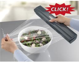 Wenko Perfect-Cutter Folienspender | Grau
