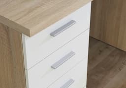 FORTE Schreibtisch Netta | Holztöne