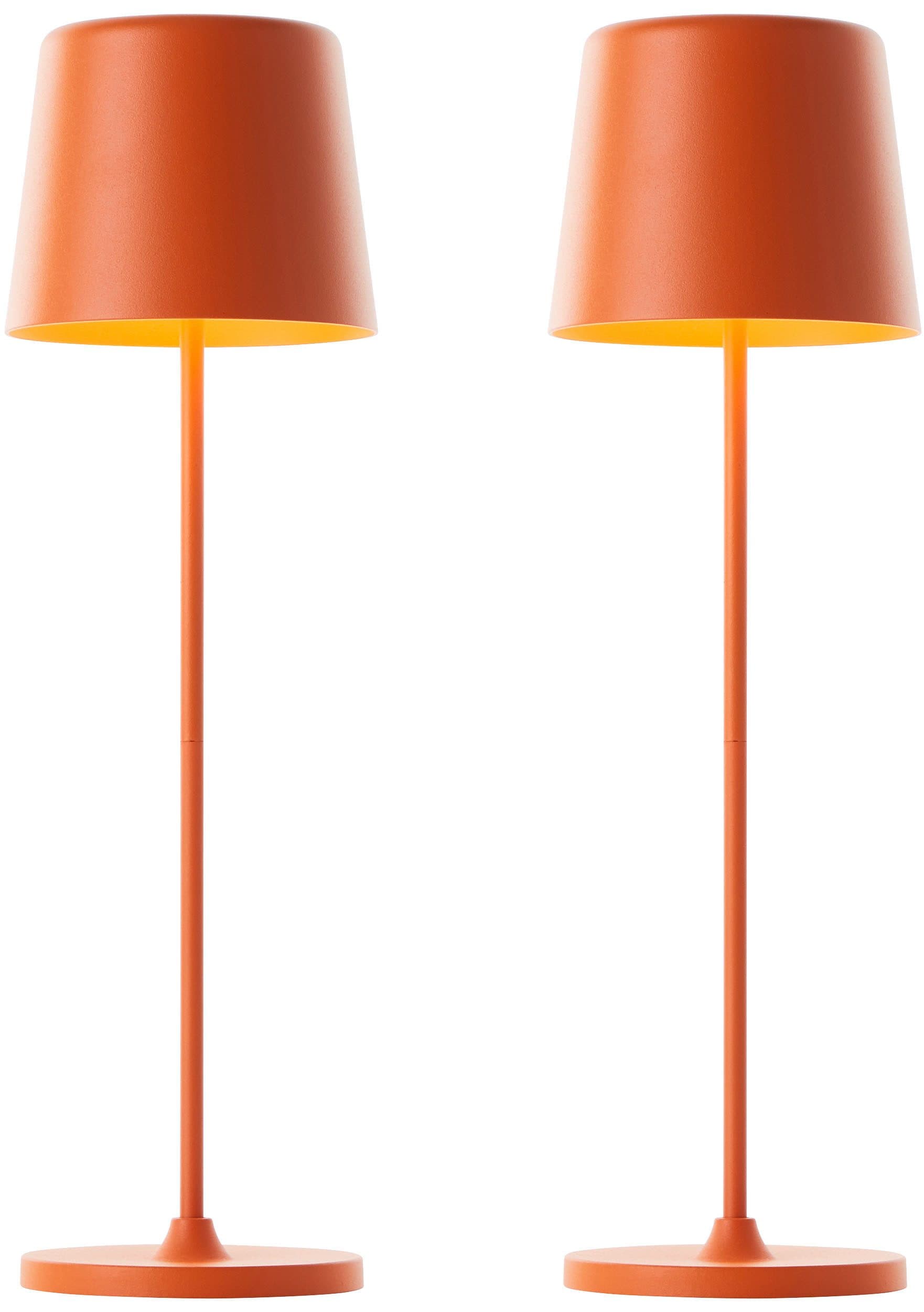 Brilliant LED Tischleuchte Kaami | Orange