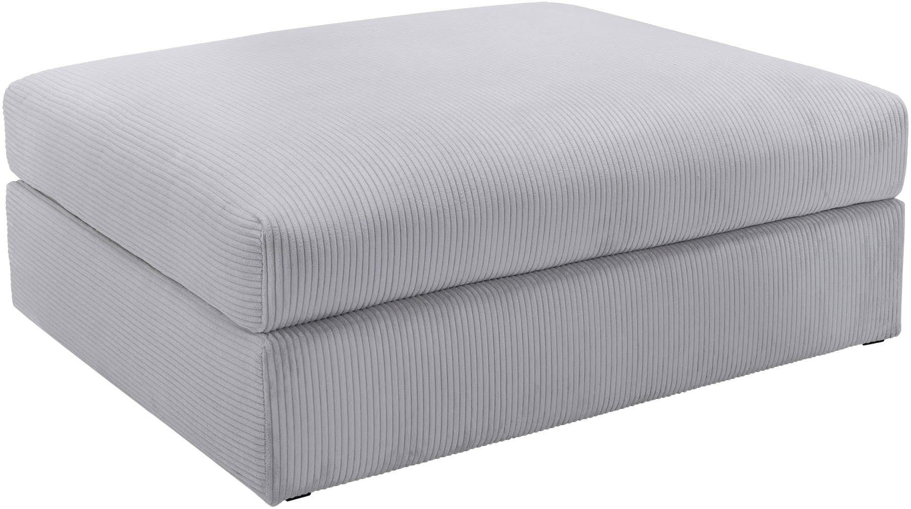 Home affaire Polsterhocker Soft&Cosy XL | Grau