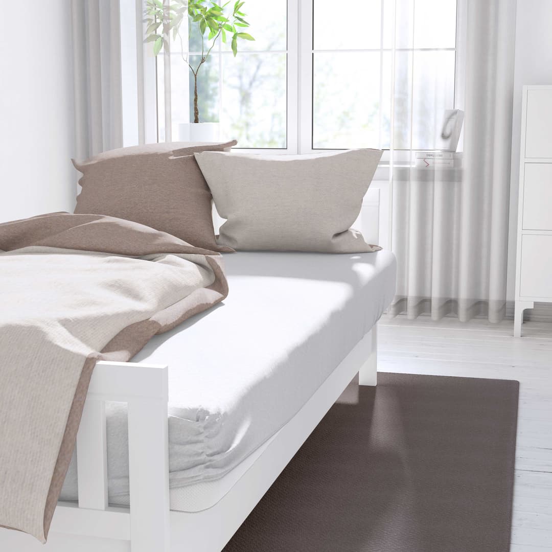 SETEX Bettlaken Frottee | Weiß