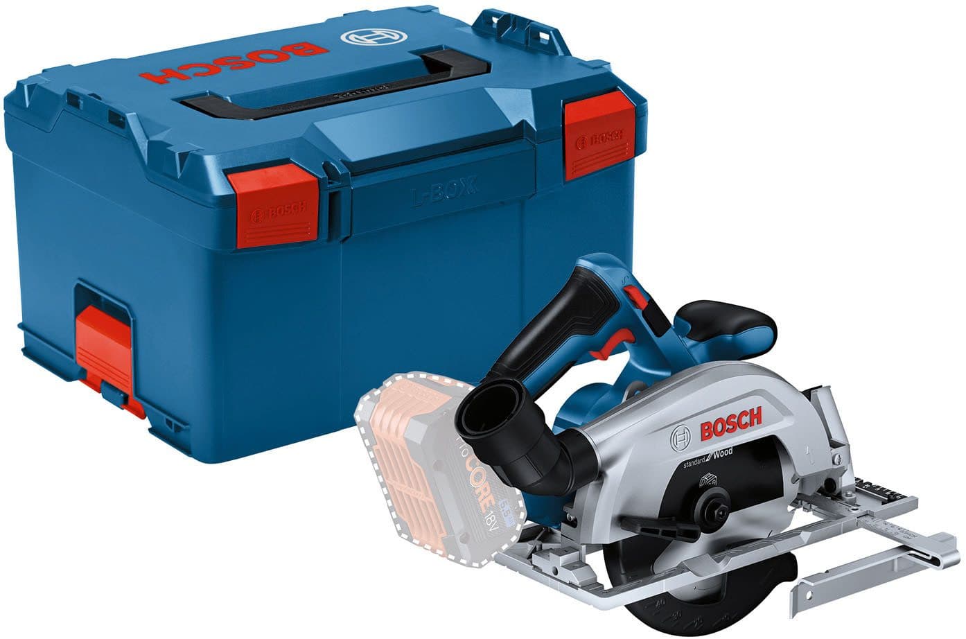 Bosch Professional Akku-Handkreissäge GKS 18V-57-2 | Blau
