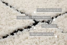OTTO home Hochflor-Teppich Aveline | Beige
