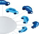 EGLO VIKI Deckenleuchte | Blau 2