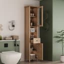 welltime Hochschrank STOCKHOLM | Holztöne 4
