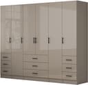 Kleiderschrank Trento | Grau 2