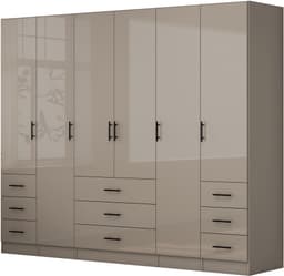 Kleiderschrank Trento | Grau