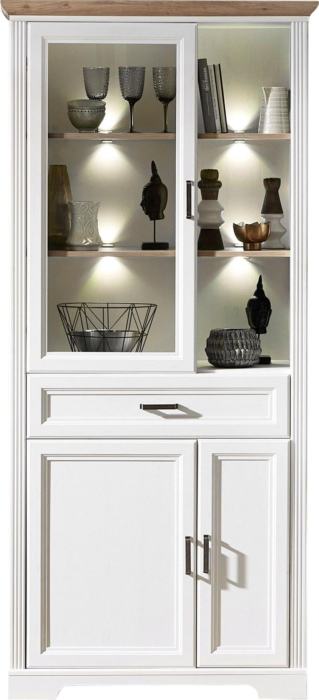 Innostyle Vitrine Jasmin | Weiß